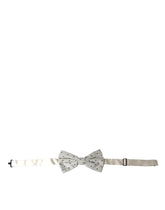 Dolce & Gabbana White Black Polka Dot Polyester Bow Tie Men -  Neckties, Men -  Dolce & Gabbana.